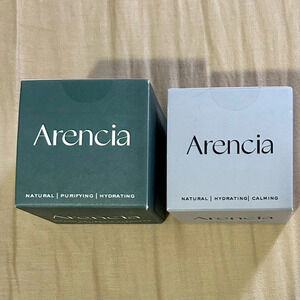 NWT Arencia Full Size Skincare Bundle Green Artisan's Cleanser, Hyssop Fume Balm